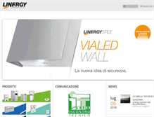 Tablet Screenshot of linergy.it