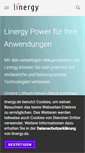 Mobile Screenshot of linergy.de